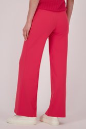 Roze broek met stretch van Liberty Island voor Dames