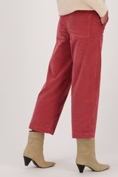 Roze corduroy broek - 7/8 lengte van Liberty Loving nature voor Dames
