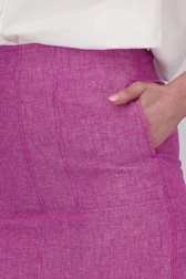 Roze denimrok van Libelle voor Dames