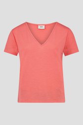 Roze, glinsterend T-shirt  van JDY voor Dames