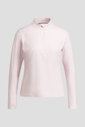 Productfoto 1 van Roze golftruitje met lange mouwen door Dansaert Golf Club voor Dames