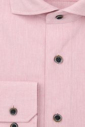 Detail van Roze hemd - Slim fit door Michaelis voor Heren