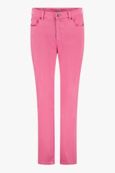 Roze jeans met elastiche taille - comfort fit van Anna Montana voor Dames