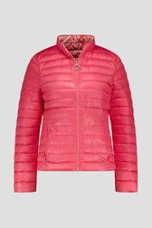 Roze omkeerbare gewatteerde jas van Barbara Lebek voor Dames