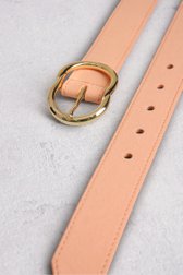 Roze riem met gouden gesp van Libelle voor Dames