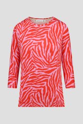Roze T-shirt met print van Bicalla voor Dames