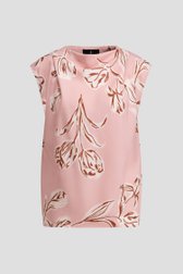 Productfoto 1 van Roze top met print door AC by Annelien Coorevits voor Dames