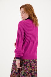 Roze trui met kraag van Libelle voor Dames