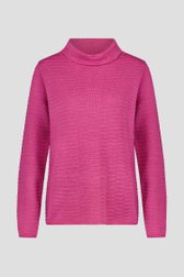 Roze truitje met rolkraag van Signature voor Dames