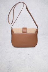 Photo supplémentaire 1 de Sac à bandoulière avec effet mouton beige de Laurent David pour Femmes