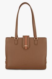 Sac à bandoulière dans les tons de brun de Hexagona pour Femmes