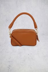 Détail de Sac à bandoulière en cuir marron de D'Auvry pour Femmes