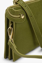 Sac à bandoulière fin kaki de Modeno pour Femmes