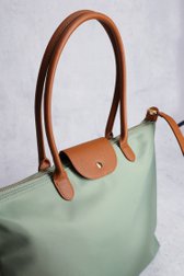 Sac à bandoulière vert avec détails bruns de Liberty Island pour Femmes