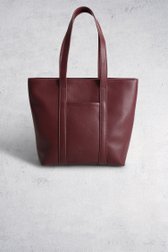 Le dos de Sac à main bordeaux de Liberty Island pour Femmes