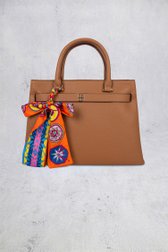 Le devant de Sac à main cognac de Laurent David pour Femmes