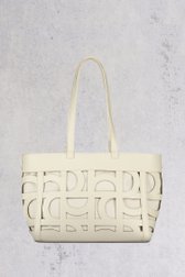 Sac à main ecru à motif abstrait de Bulaggi pour Femmes