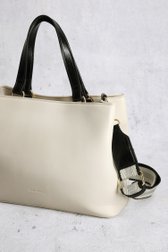 Sac à main écru avec large bandoulière de Liberty Island pour Femmes