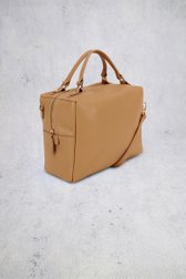 Photo supplémentaire 1 de Sac à main en cuir taupe de D'Auvry pour Femmes