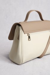 Sac à main en écru et marron de D'Auvry pour Femmes