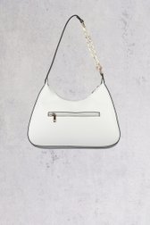 Sac à main hobo en bouclé écru-blanc  de Bulaggi pour Femmes