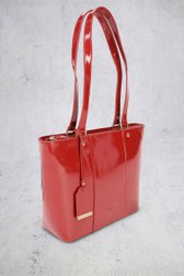 Le dos de Sac à main laqué rouge de Hexagona pour Femmes