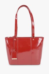 Photo produit 1 de Sac à main laqué rouge de Hexagona pour Femmes