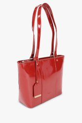 Photo produit 2 de Sac à main laqué rouge de Hexagona pour Femmes