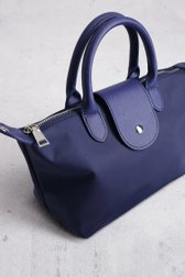 Sac à main navy avec finition aspect cuir de Liberty Island pour Femmes