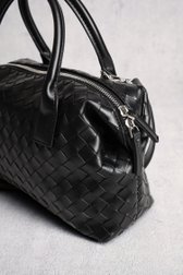 Photo produit 1 de Sac à main noir tressé de Liberty Island pour Femmes