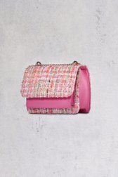 Sac à main rose en bouclé de Bulaggi pour Femmes