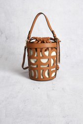Sac à main seau marron de Bulaggi pour Femmes