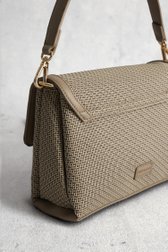 Photo produit 1 de Sac à main taupe tressé de Modeno pour Femmes