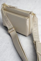 Photo produit 1 de Sac bandoulière doré avec double compartiment de Laurent David pour Femmes