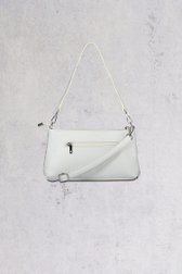 Sac blanc avec finition tressée argentée de Bulaggi pour Femmes