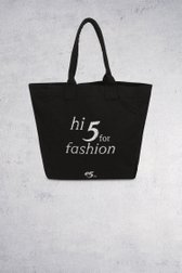 Le devant de Sac en jean noir de e5 pour Femmes