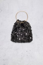 Le dos de Sac seau noir à paillettes de Bulaggi pour Femmes