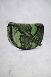 Achterkant van Schoudertas met groene animal print door Louise voor Dames