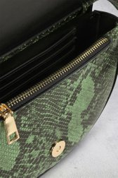 Extra foto 1 van Schoudertas met groene animal print door Louise voor Dames