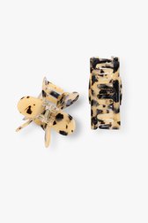 Set haarspelden met print van Liberty Island voor Dames