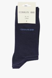 Set van 3: blauwe sokken van Cerruti 1881 voor Heren