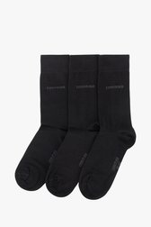 Set van 3: zwarte sokken van Cerruti 1881 voor Heren