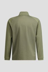 Photo produit 2 de Shirt de golf vert avec courte fermeture zippée de Dansaert Golf Club pour Hommes