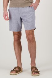 Short bleu avec motif à chevrons de Upper East pour Hommes