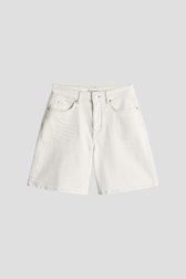 Photo produit 1 de Short en jean blanc - Coupe relaxed de Opus pants pour Femmes