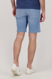 Short en jean bleu clair de Ravøtt pour Hommes