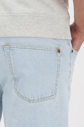 Short en jean bleu clair de Ravøtt pour Hommes