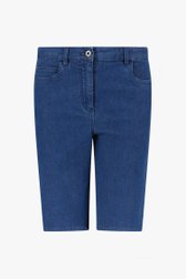 Short en jean bleu de Claude Arielle pour Femmes