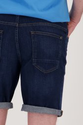 Short en jean bleu foncé de Ravøtt pour Hommes