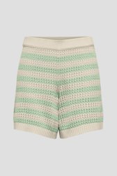 Photo produit 1 de Short en maille à rayures vert menthe de JDY pour Femmes